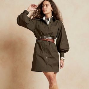Banana Republic Safari Shirtdress NWT